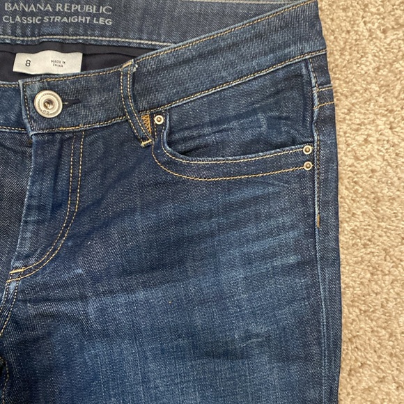 Banana Republic classic straight leg size 8 - Picture 3 of 4
